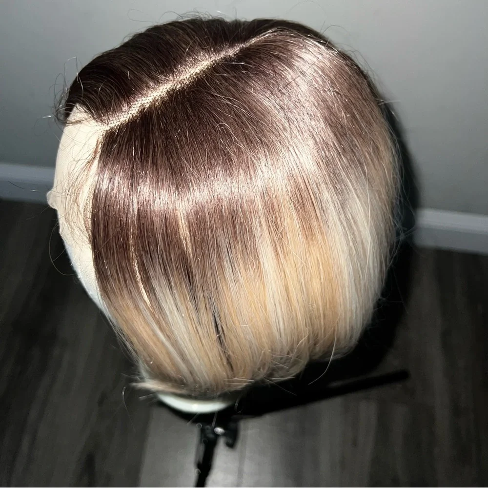 Stylish Lace Front Ombré Wig - Picture 7 of 14